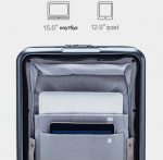 Чемодан Xiaomi 90FUN Carry On Travel Boarding Suitcase 20 Dark Grey 36 л черный