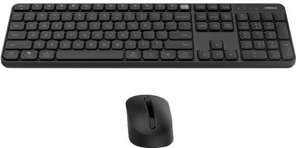 Клавиатура Xiaomi MIIIW Wireless Silent Combo MWWC01-KZ черный + мышь