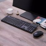 Беспроводная клавиатура + мышь Xiaomi Wireless Mouse Keyboard Set Black WXJS01YM-KZ кириллица+казахский алфавит
