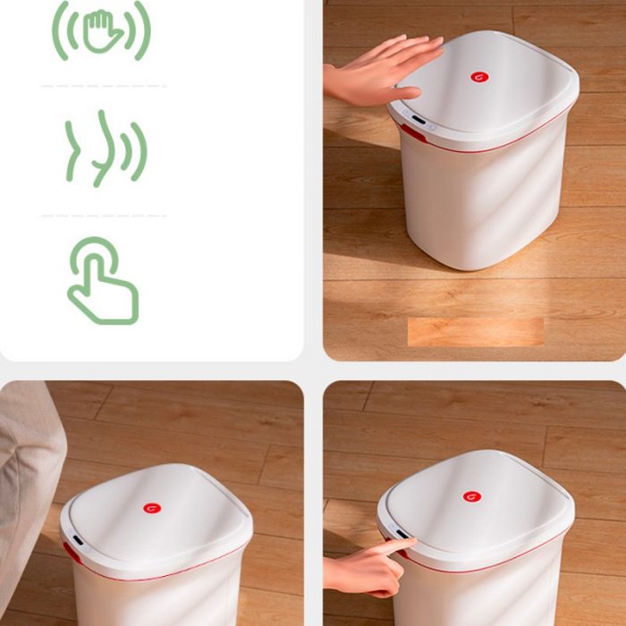 Мусорное ведро Xiaomi с крышкой Yijie Smart Trash Can YE-08 10 л