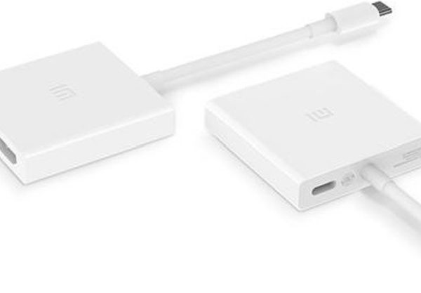 Xiaomi HUB USB Type-C - HDMI/Type-C/USB 3.1 ZJQ01TM белый