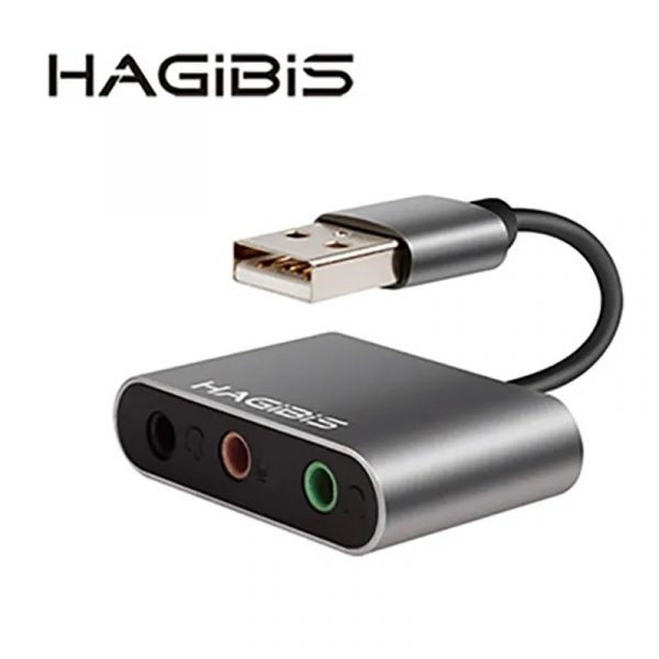 Звуковая USB-карта Hagibis JZ0036